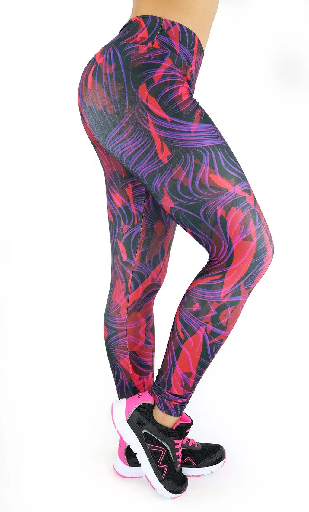 1143 Maripily Women Activewear Print Legging