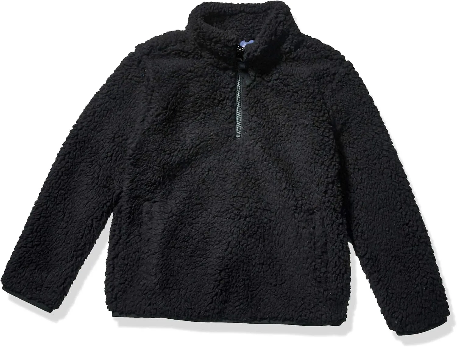 Amazon Essentials Girls and Toddlers' Sherpa Fleece Quarter-Zip Jacket