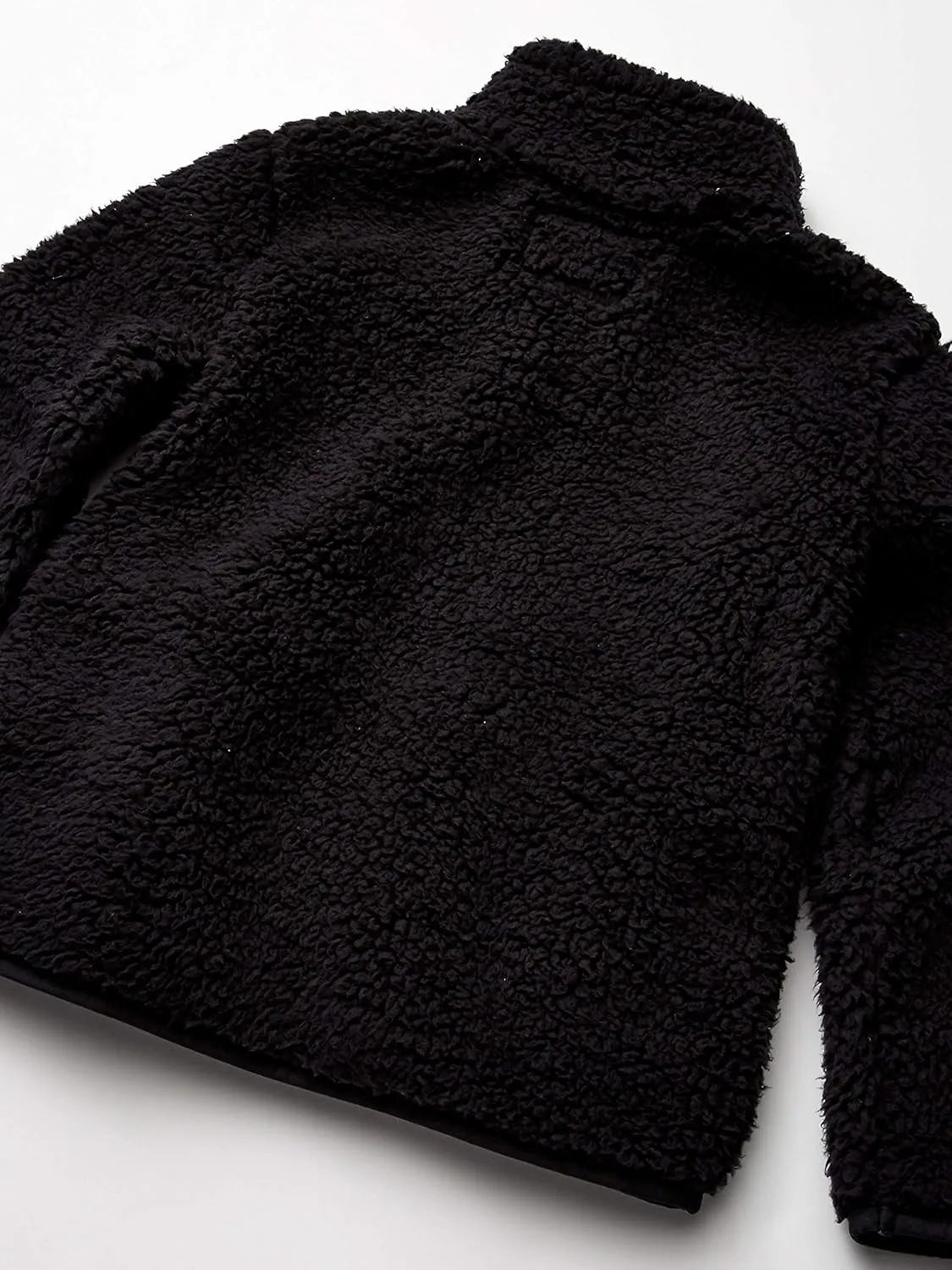 Amazon Essentials Girls and Toddlers' Sherpa Fleece Quarter-Zip Jacket