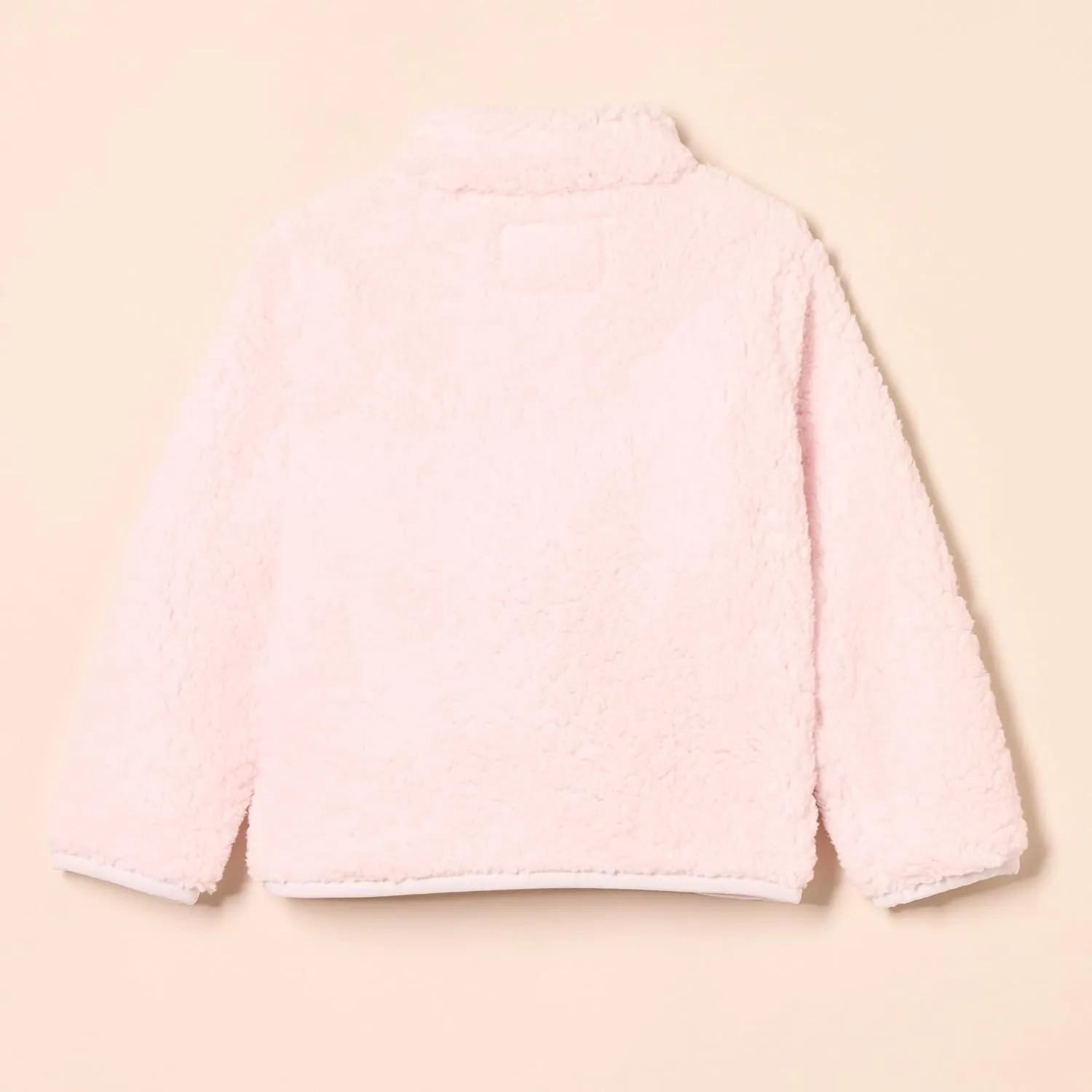 Amazon Essentials Girls and Toddlers' Sherpa Fleece Quarter-Zip Jacket