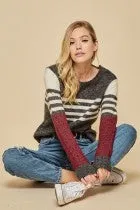 Andree by Unit Color Block Sweater-ARRIVING SOON!