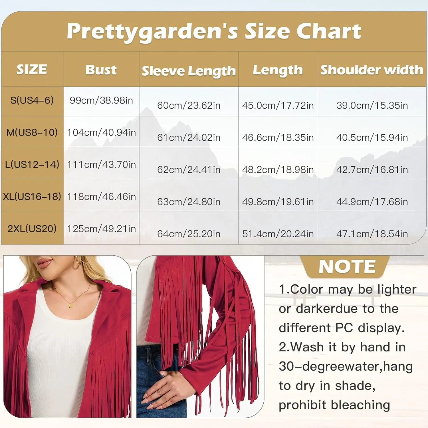 ATAMET 70s Women's Fringe Faux Suede Leather Jackets 60s Party Costume, Halloween 2025 Fashion Tassel Motorcycle Coats
