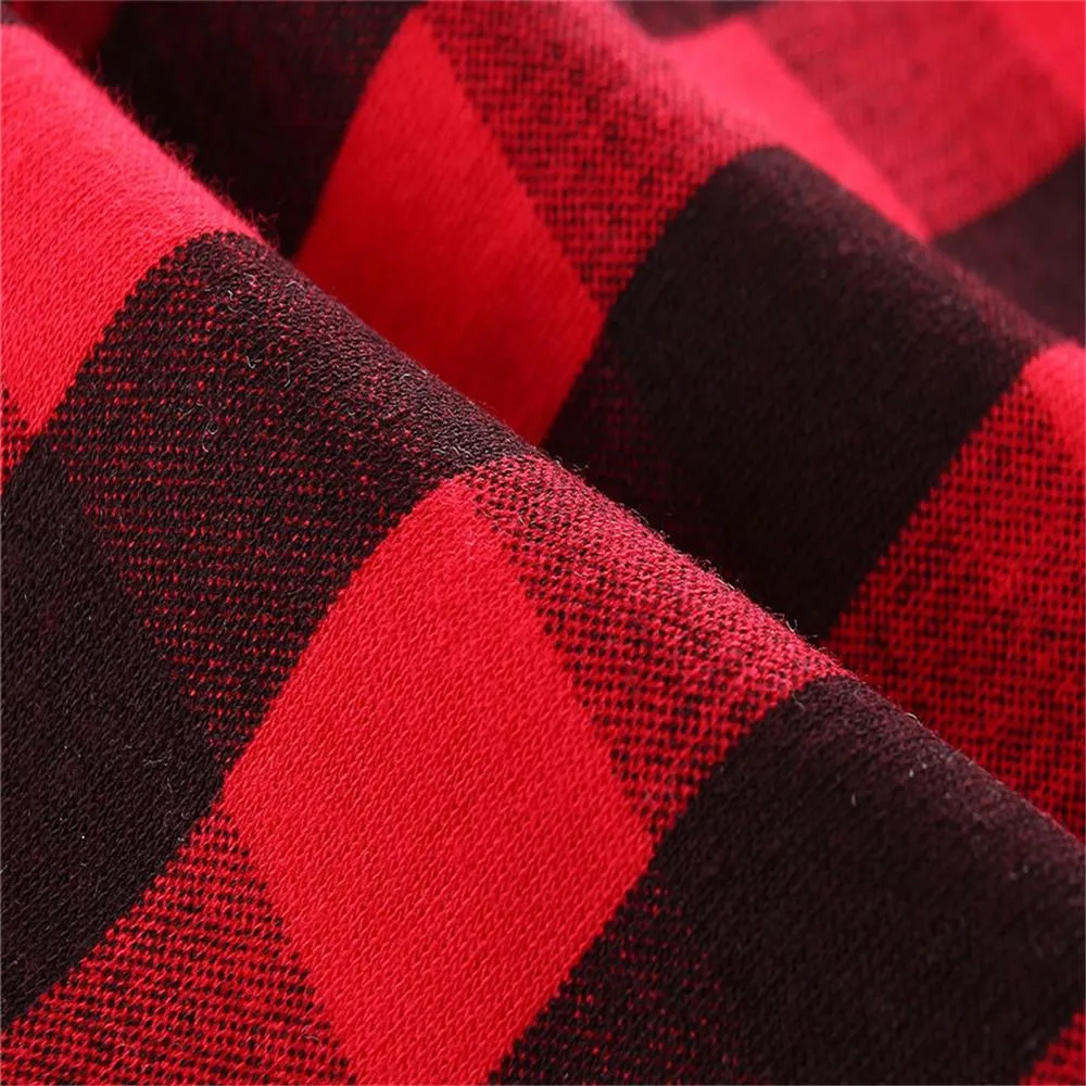 Boys Christmas Tree Long Sleeve Top & Plaid Pants Wholesale Boys Clothing Suppliers