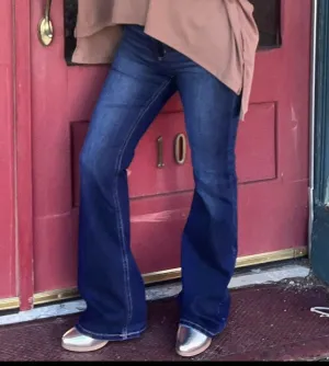 Cello Mid Rise Flare jeans
