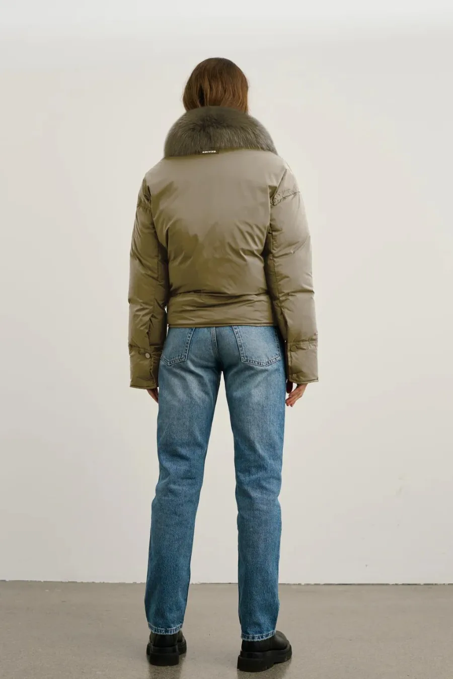Charlie Down Jacket Olive Green