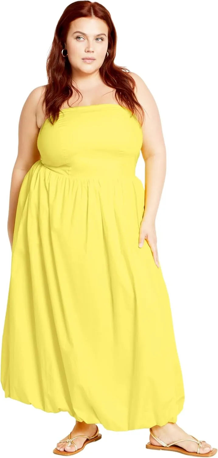 City Chic Women's Alina Maxi Dress