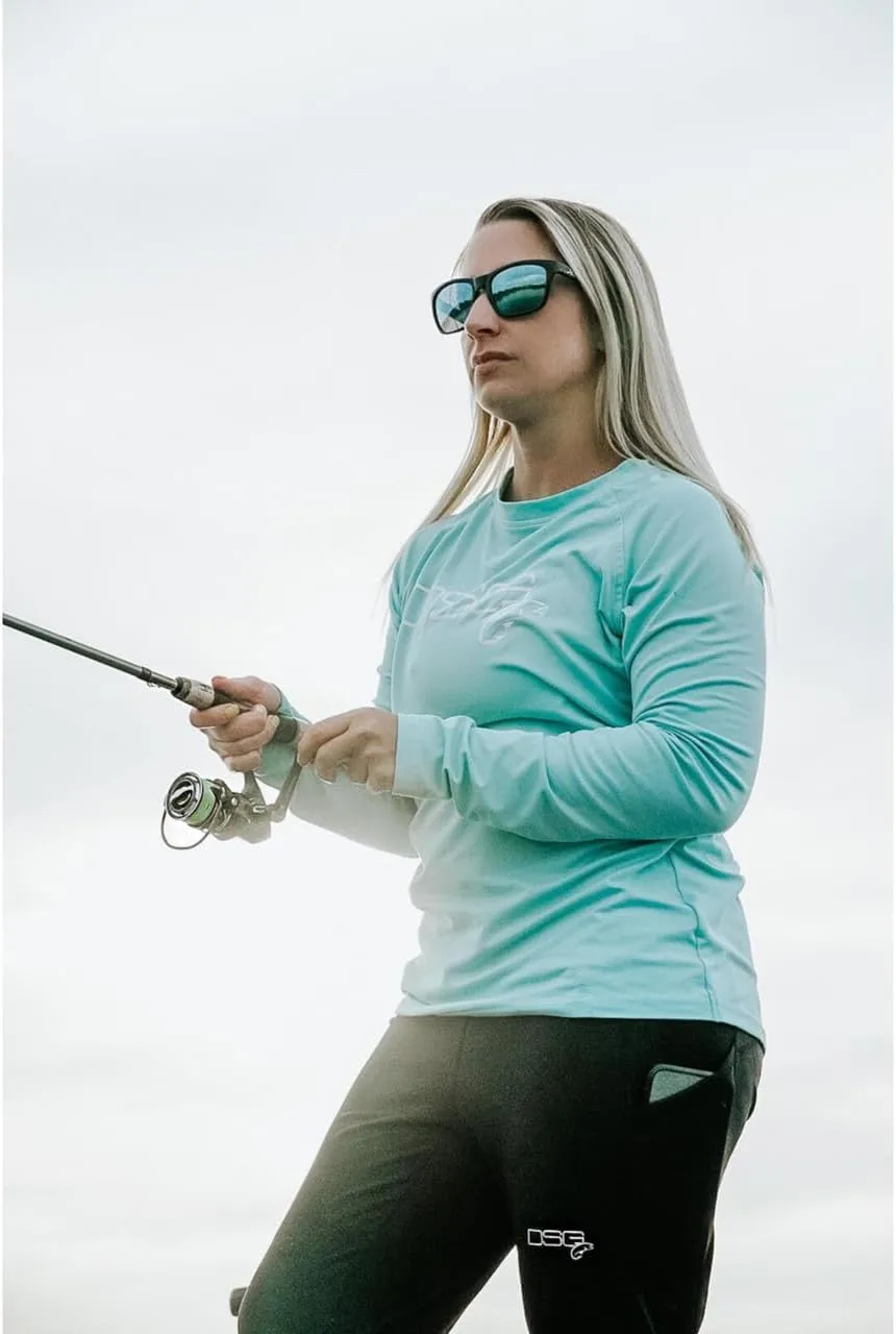 DSG Outerwear Women's Solid Long Sleeve Fishing Shirts | UPF 50  Protection
