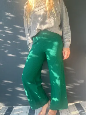 Envy knit culotte pants