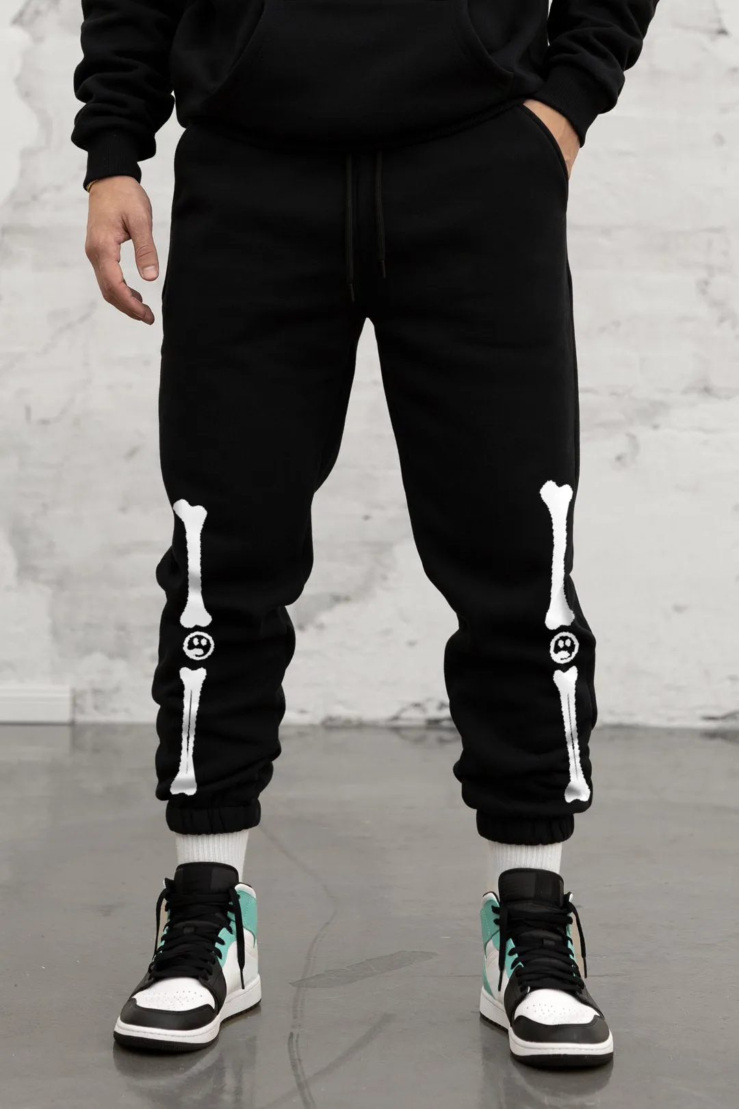 Fashionable personality loose sweatpants men