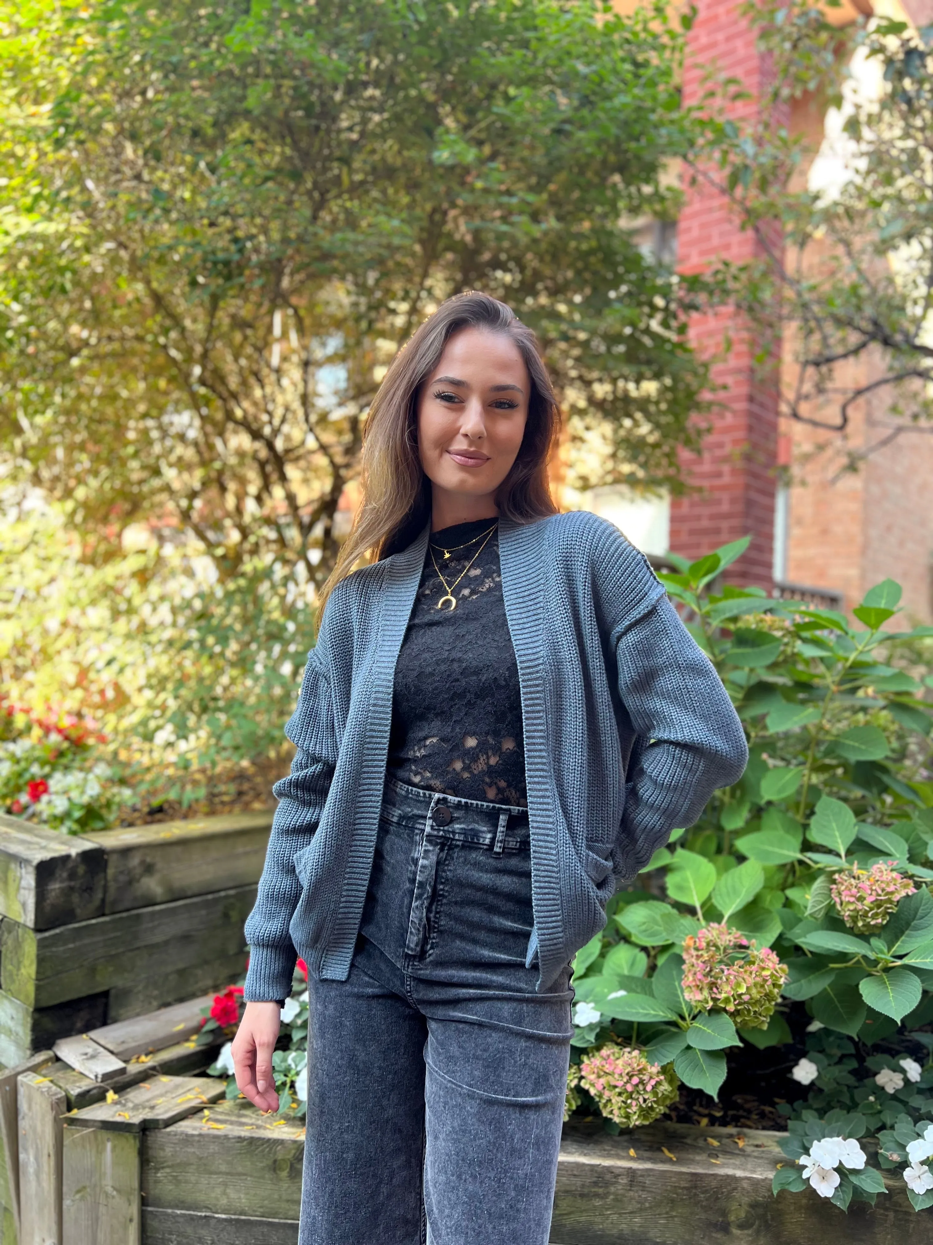 FINNIGAN STEEL OPEN CARDI