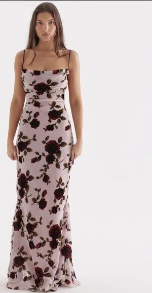 Floral Printed Elegant Maxi Dress Women's Sexy Backless Sleeveless Suspender Dress Summer Street Robe Casual Vestidos