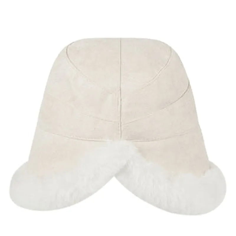 Fluffy Warm Suede Bucket Hat