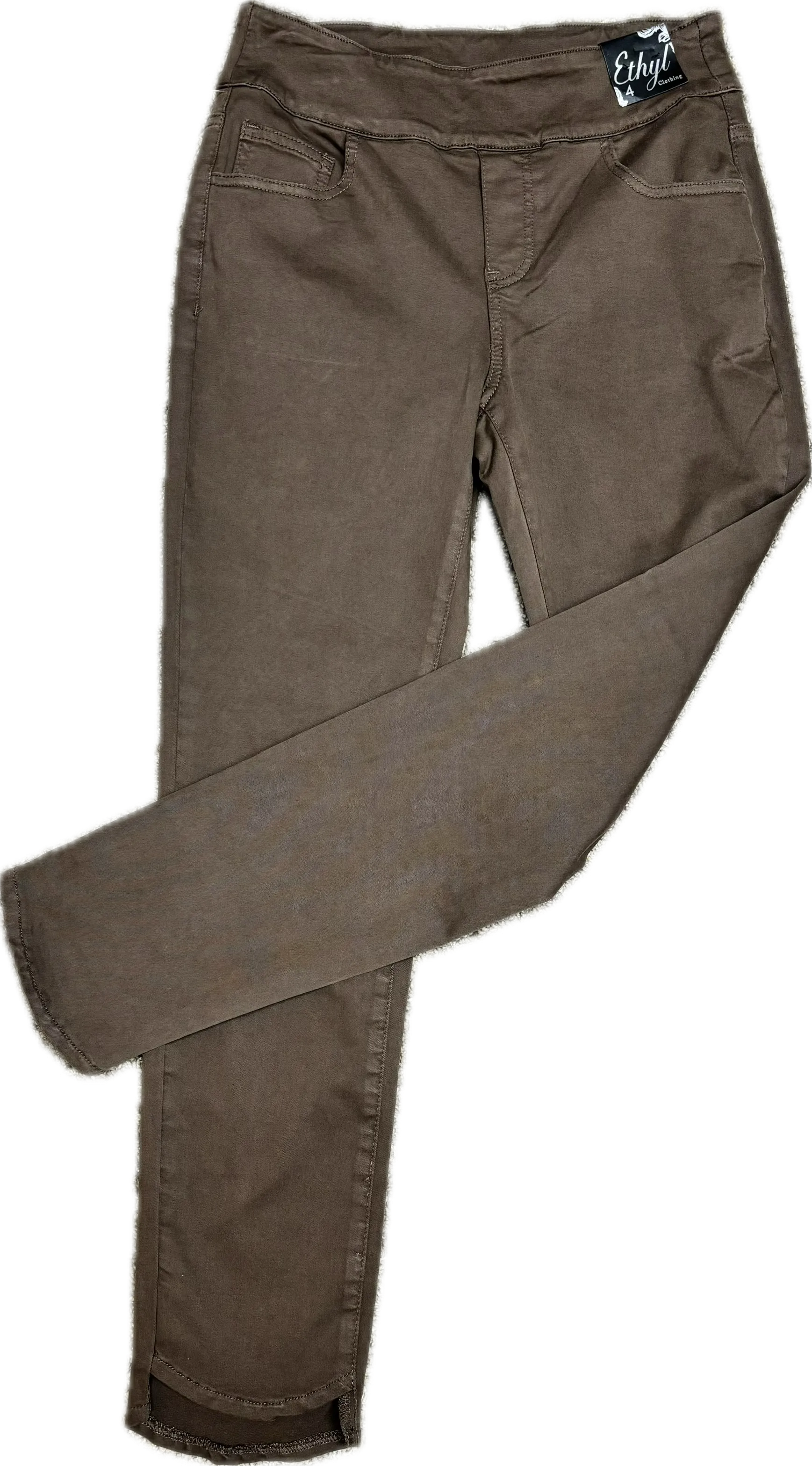 Fresh Ethyl Brand The End Game Brown Jeans