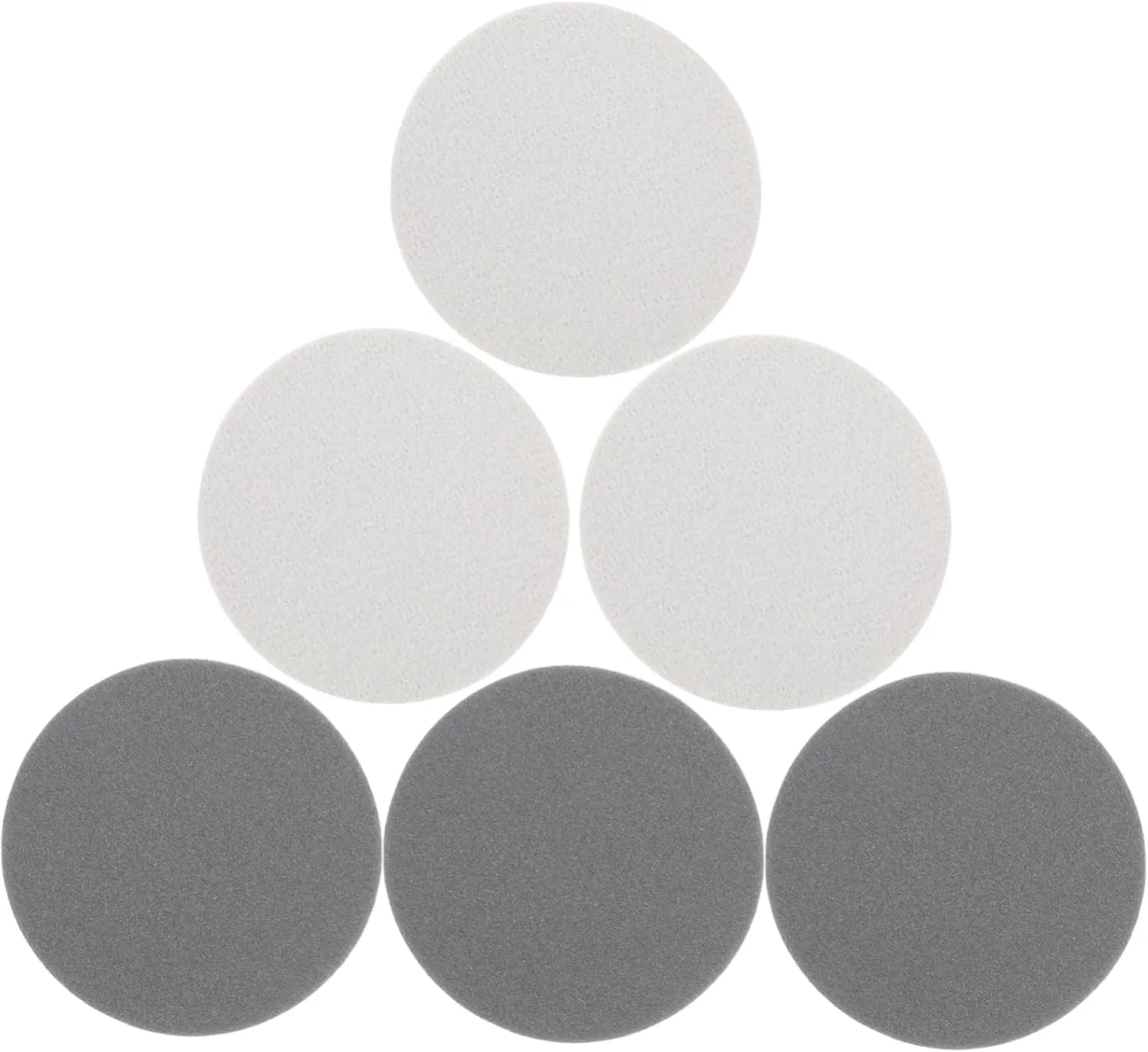 Gadpiparty 5sets Professional Bowling Ball Pad Portable Reusable Polishing Sheets Scratch- Sandpaper 6pcs*5