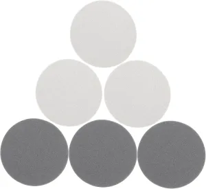 Gadpiparty 5sets Professional Bowling Ball Pad Portable Reusable Polishing Sheets Scratch- Sandpaper 6pcs*5