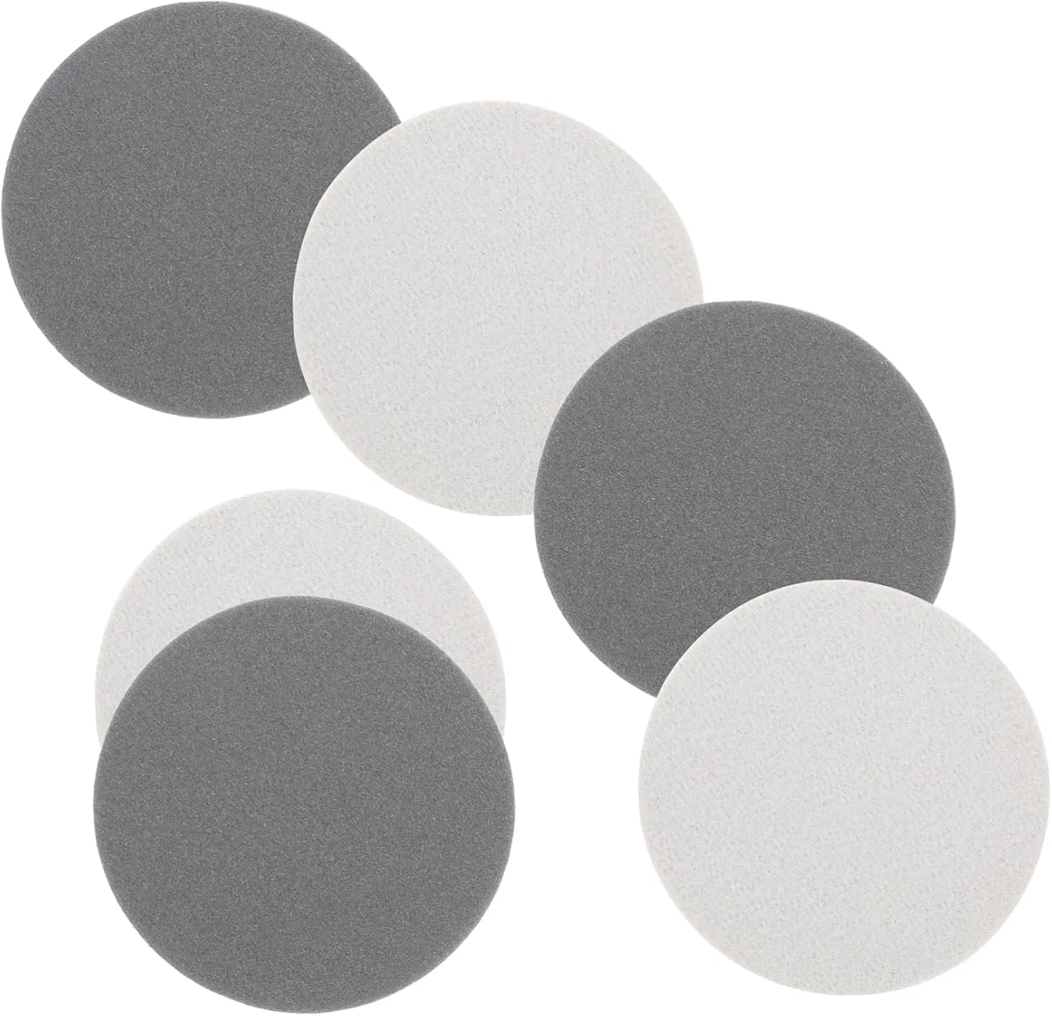 Gadpiparty 5sets Professional Bowling Ball Pad Portable Reusable Polishing Sheets Scratch- Sandpaper 6pcs*5