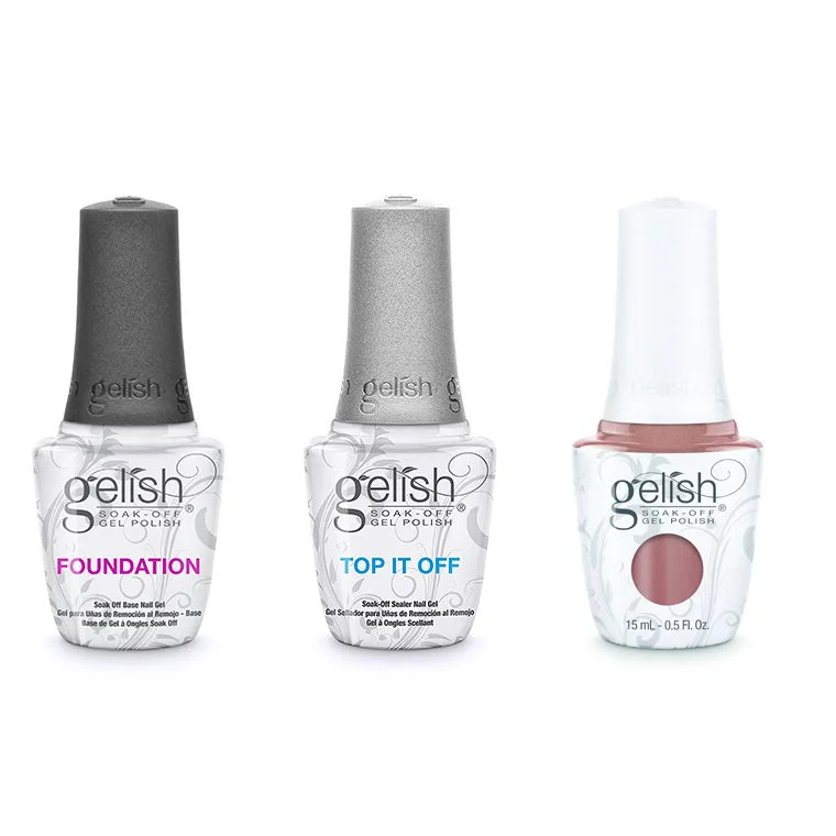 Gelish Combo - Base, Top & Hidden Identity