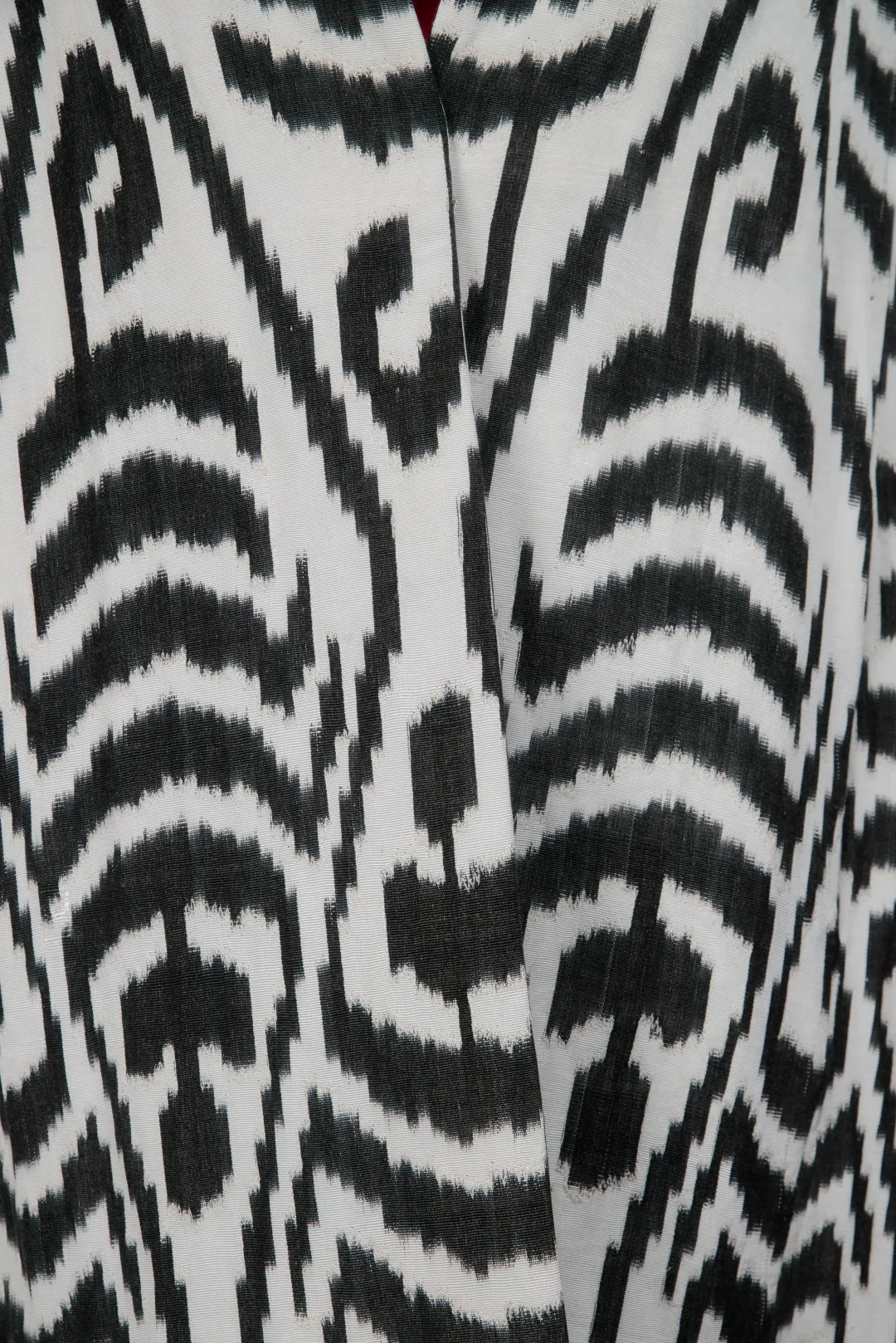 Handwoven Silk Ikat Chapan - Jasmina
