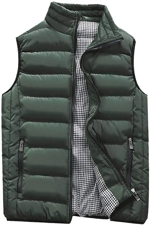 HGOOGY Men's Muscle Shirt Men Autumn Winter Coat Padded Cotton Vest Warm Hooded Thick Vest Tops Jacket 8xlt