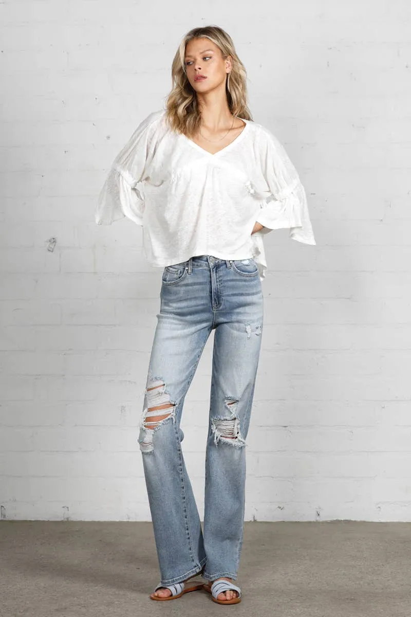 HIGH RISE DAD JEANS