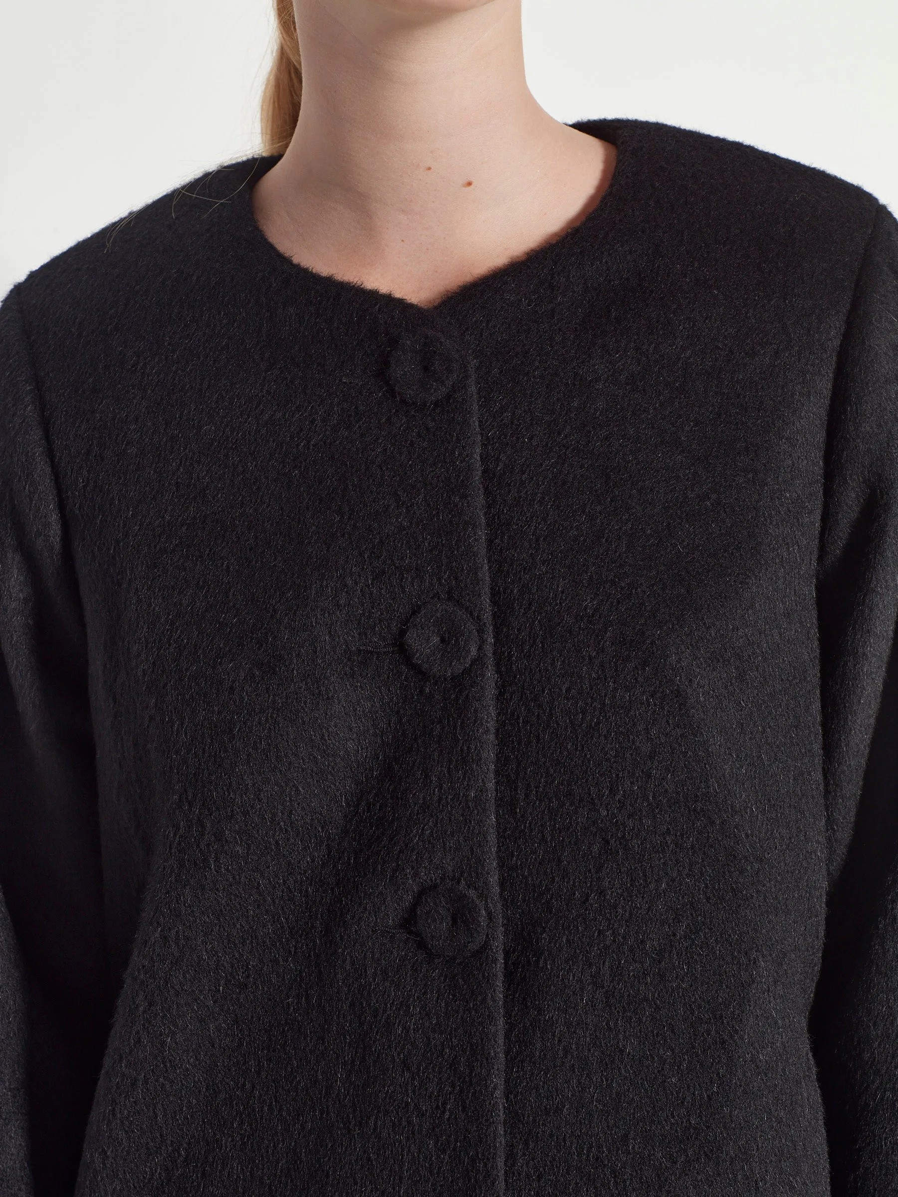Juliette Hogan - Janet Jacket Black Fur