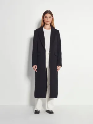 Juliette Hogan - Mantelle Coat Black Fur