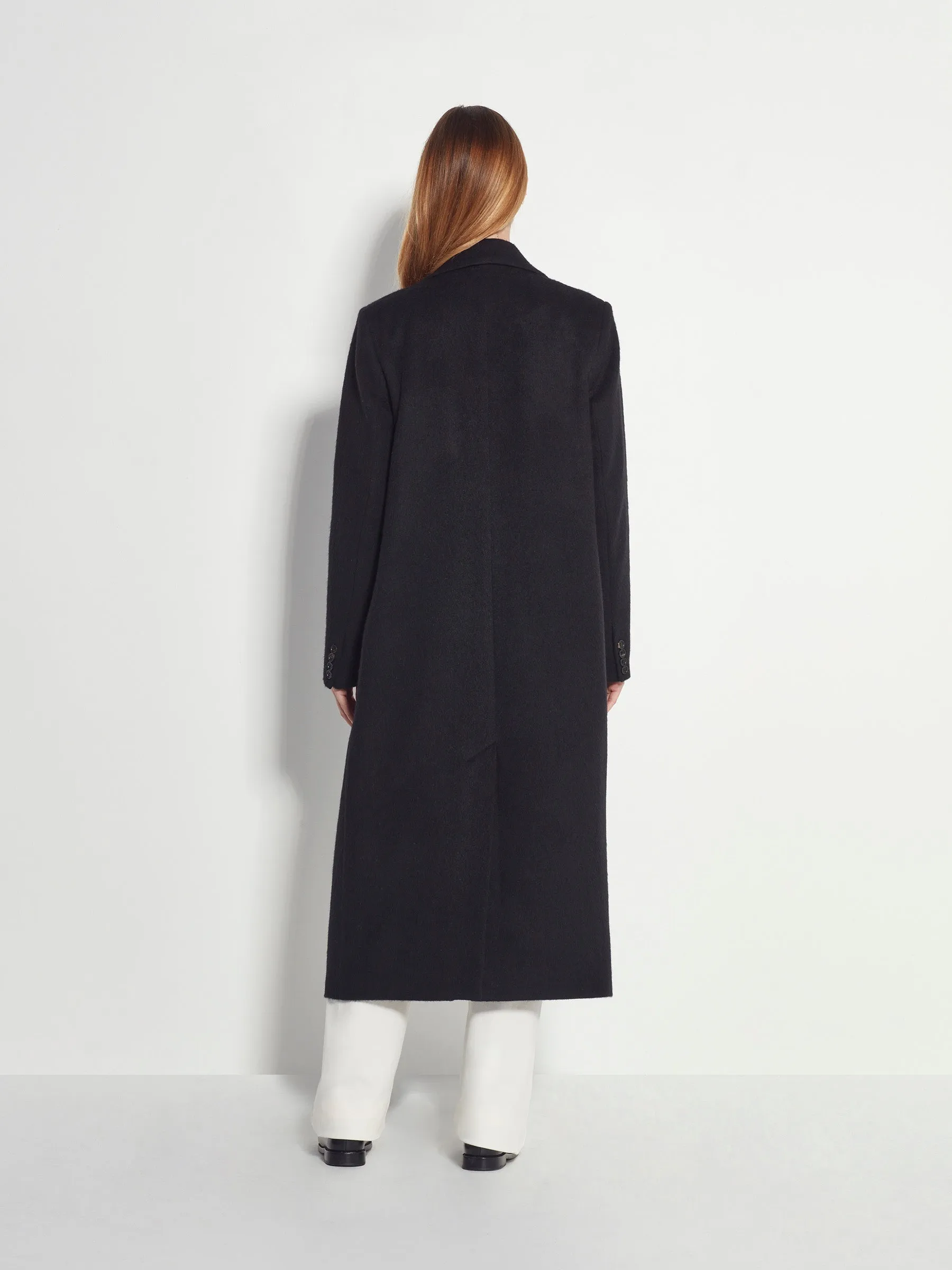 Juliette Hogan - Mantelle Coat Black Fur