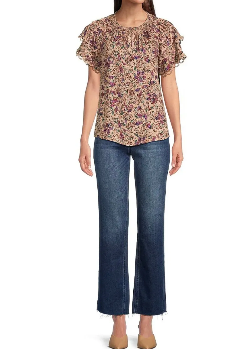 Kelsey Ankle Flare Jeans