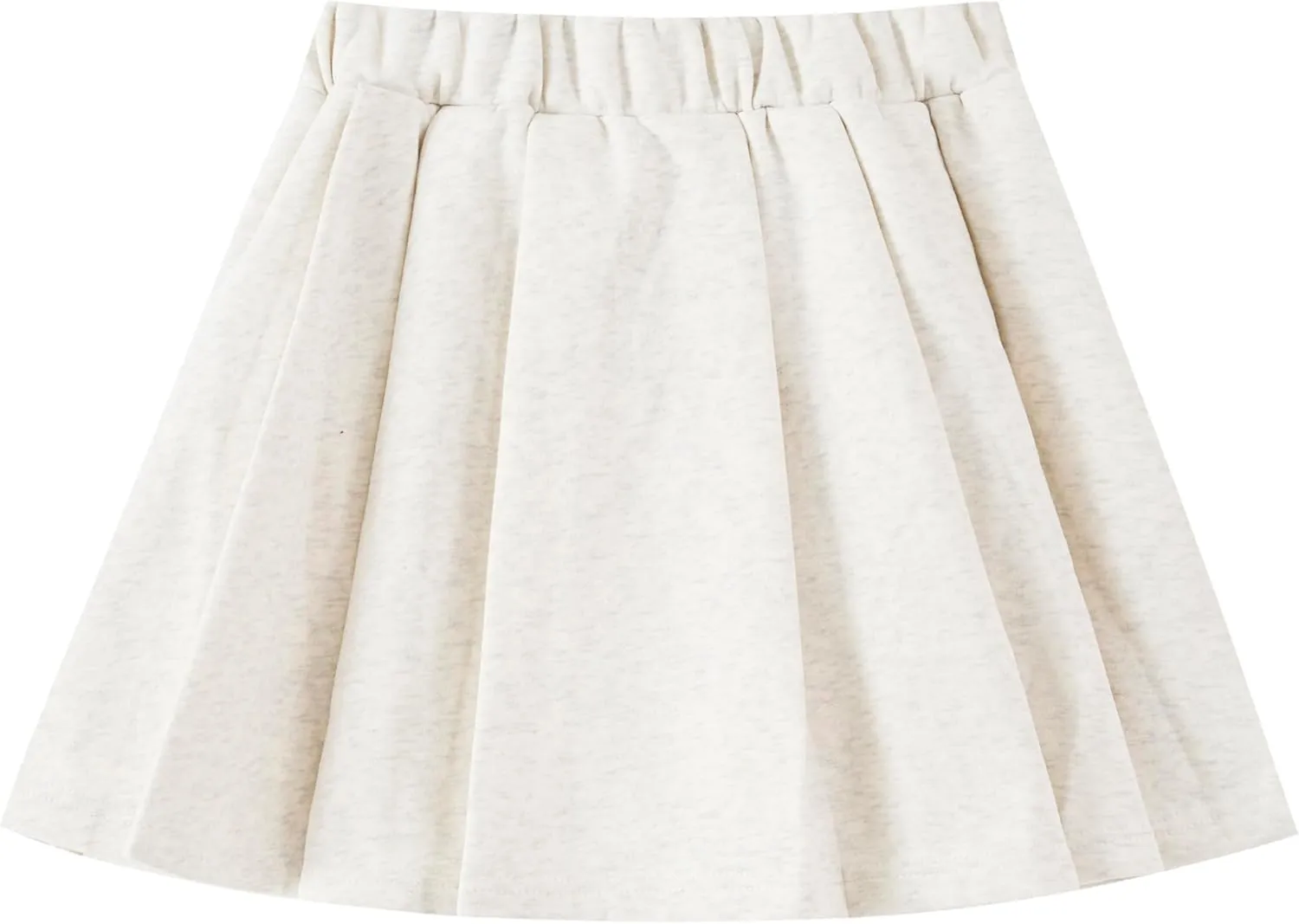 Ladies 2 Piece Sweatshirt Skirt Set Printed Top Pleated Bottom Comfortable Stylish Easy Care Female Outfit