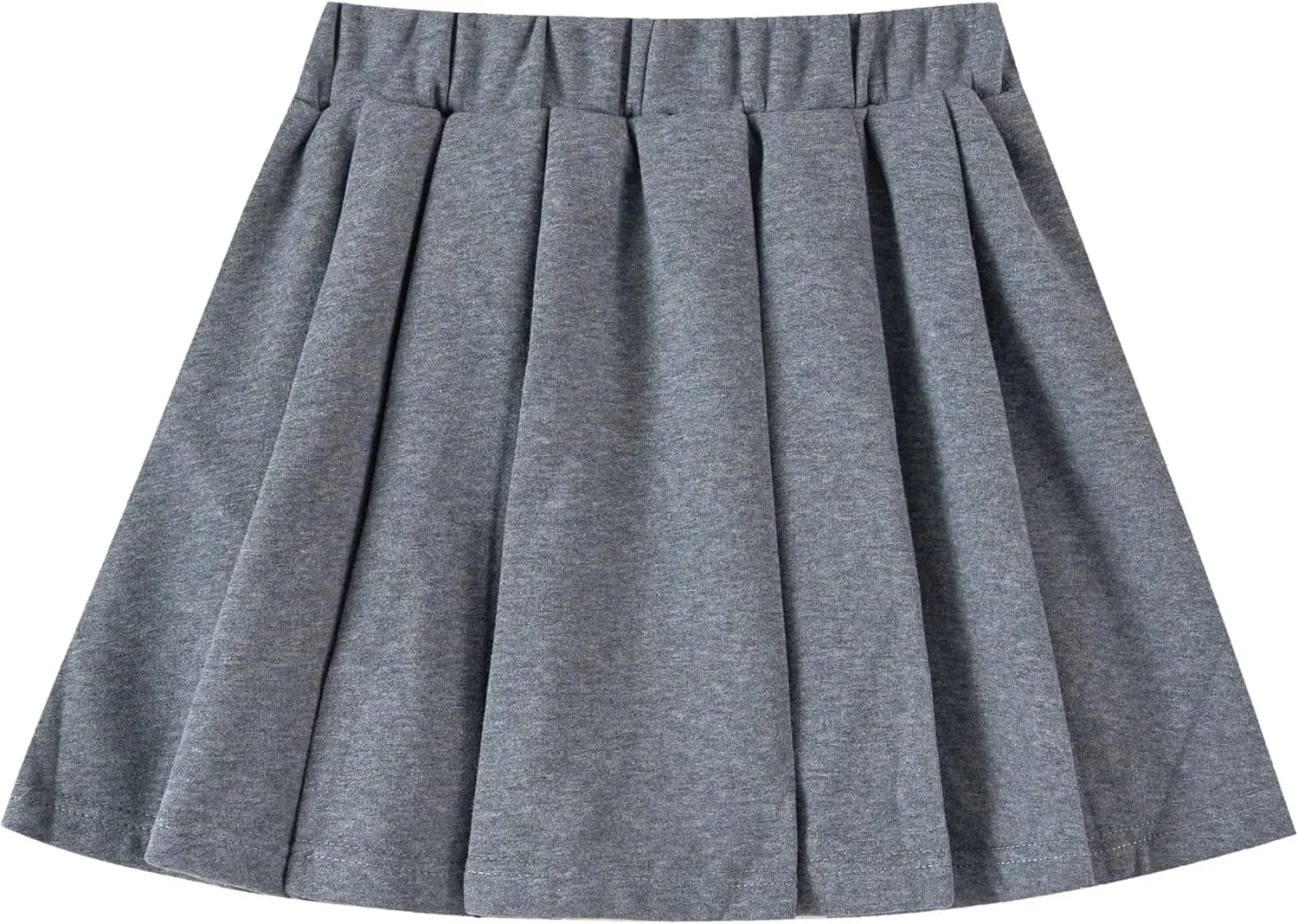 Ladies 2 Piece Sweatshirt Skirt Set Printed Top Pleated Bottom Comfortable Stylish Easy Care Female Outfit