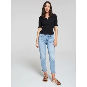 Lexi Ripped High Rise Jeans