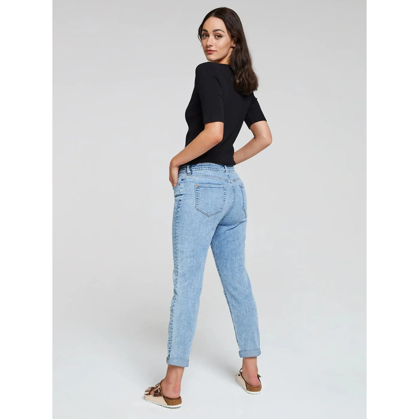 Lexi Ripped High Rise Jeans