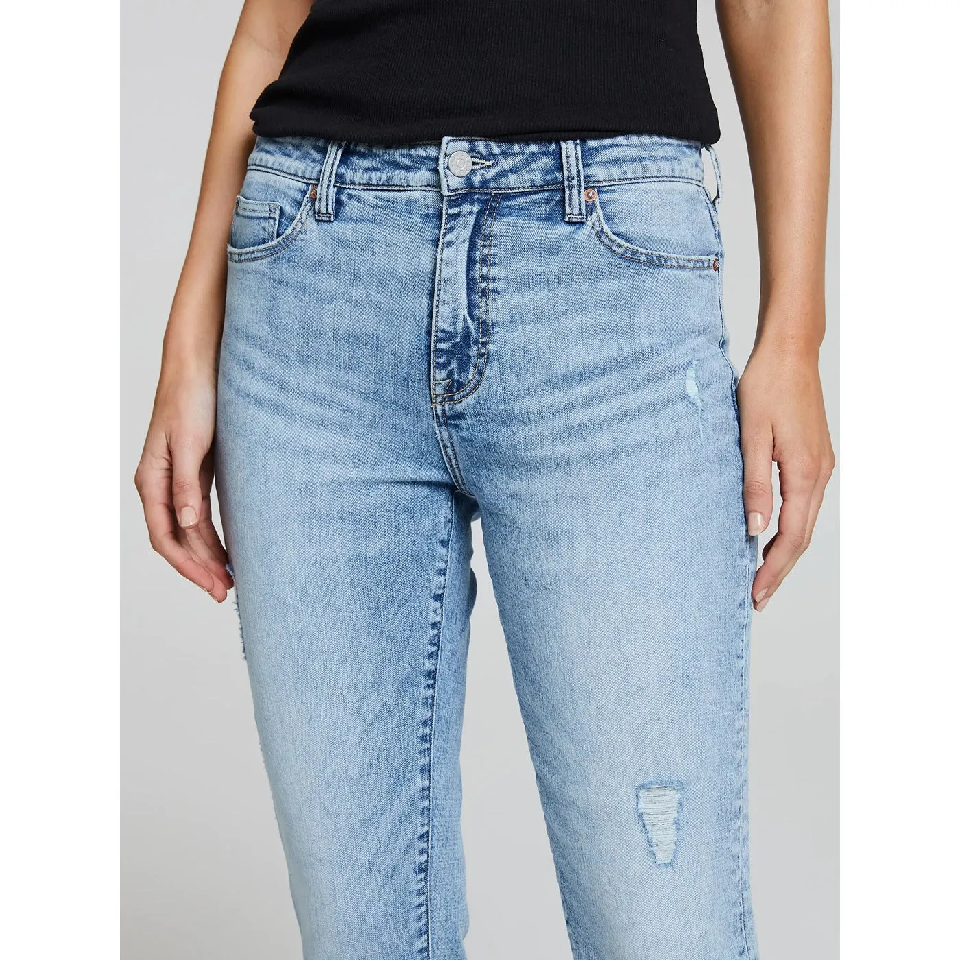 Lexi Ripped High Rise Jeans