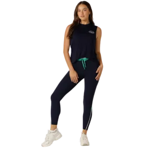 Lotus Muscle Tank - French Navy