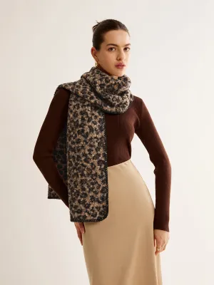 Luipaard Print Minky Sjaal