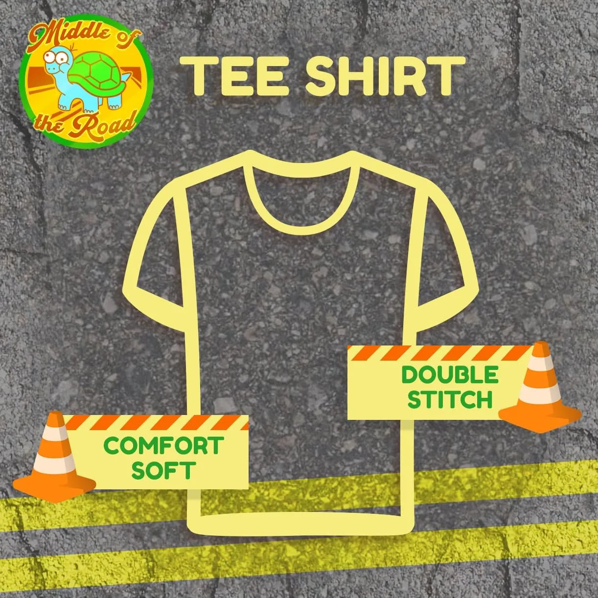 Middle of the Road Toni Kroos - Men's Soft & Comfortable T-Shirt SFI #G1599436