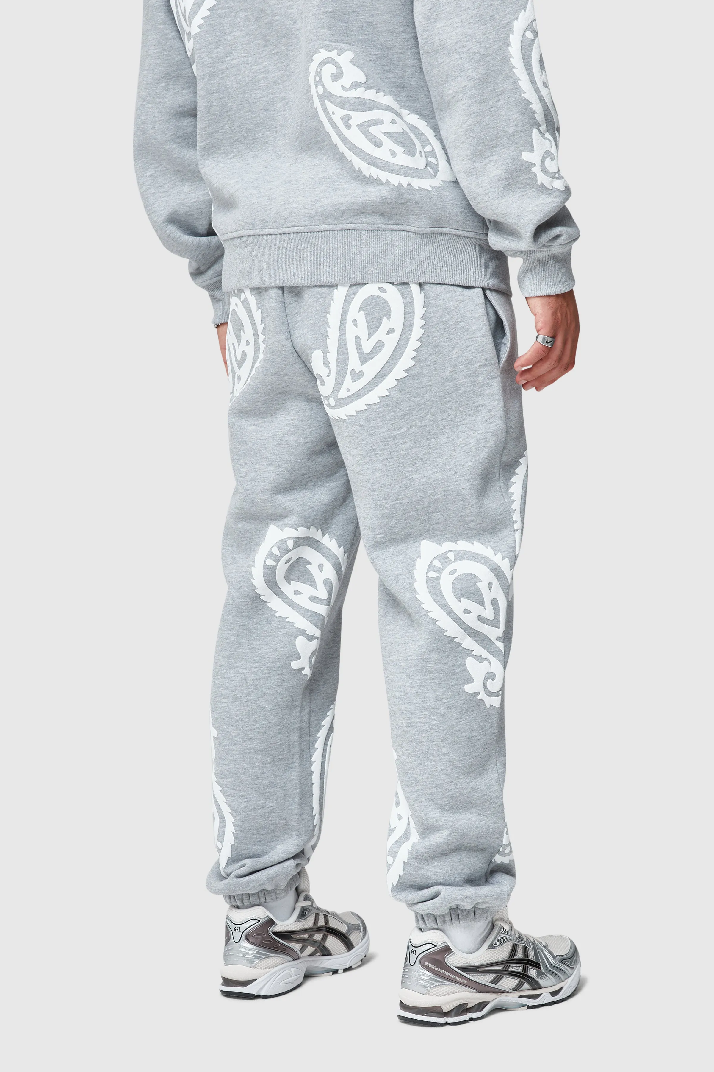 PAISLEY JOGGER - GREY