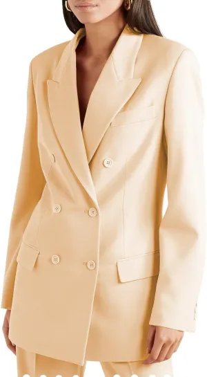 Pant Suits for Women's 2 Piece Pantsuits Notch Lapel Blazer Elegant Lady Business Outfits Work Office Pant Suit Set