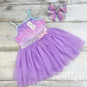 Pastel Jungle Tulle Dress