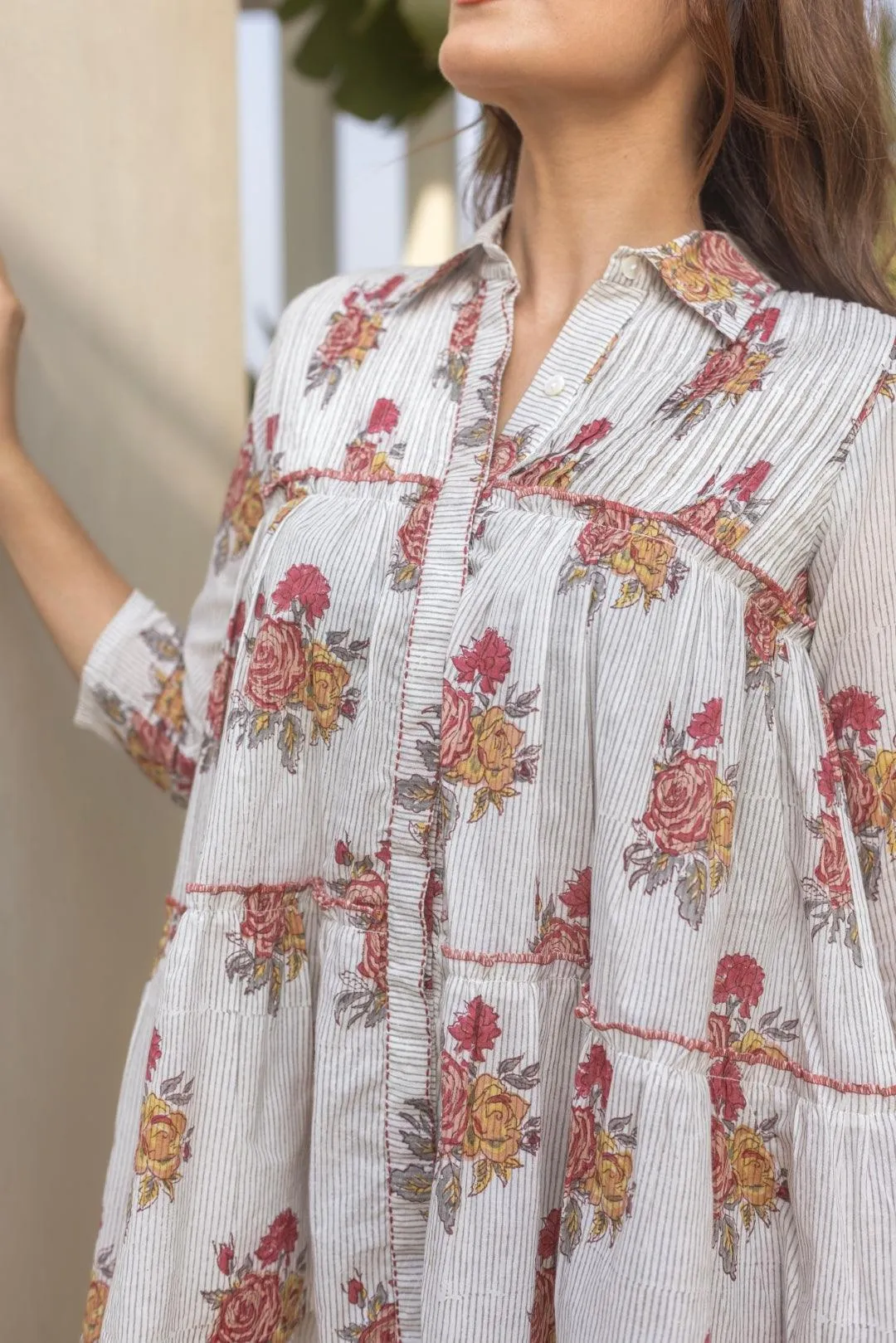 PHOEBE LINEAR IVORY CO-ORD SET