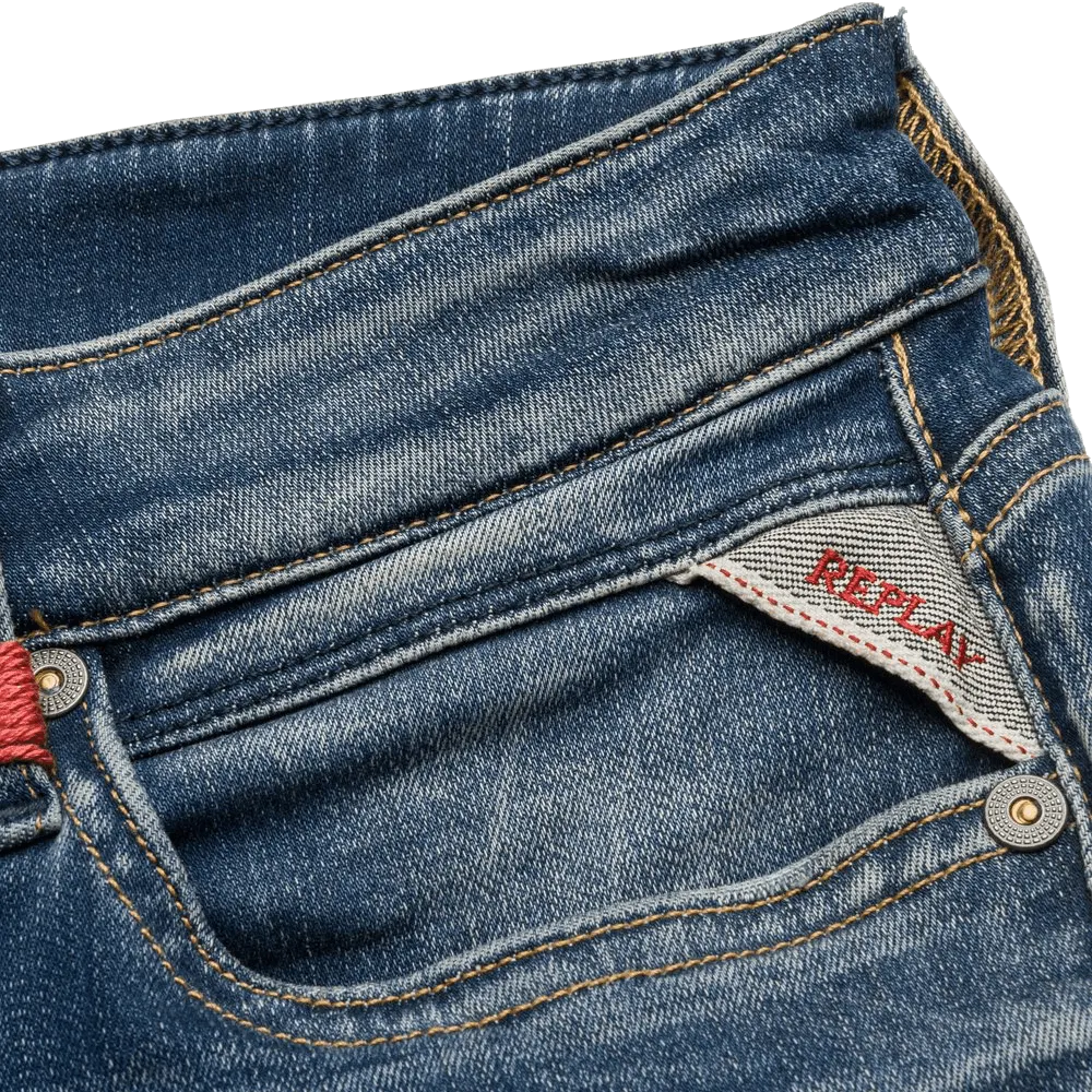 Replay Women's Vicki Straight Jeans, Blue (Blue Denim 9), W25 L30 (Manufacturer Size 25)
