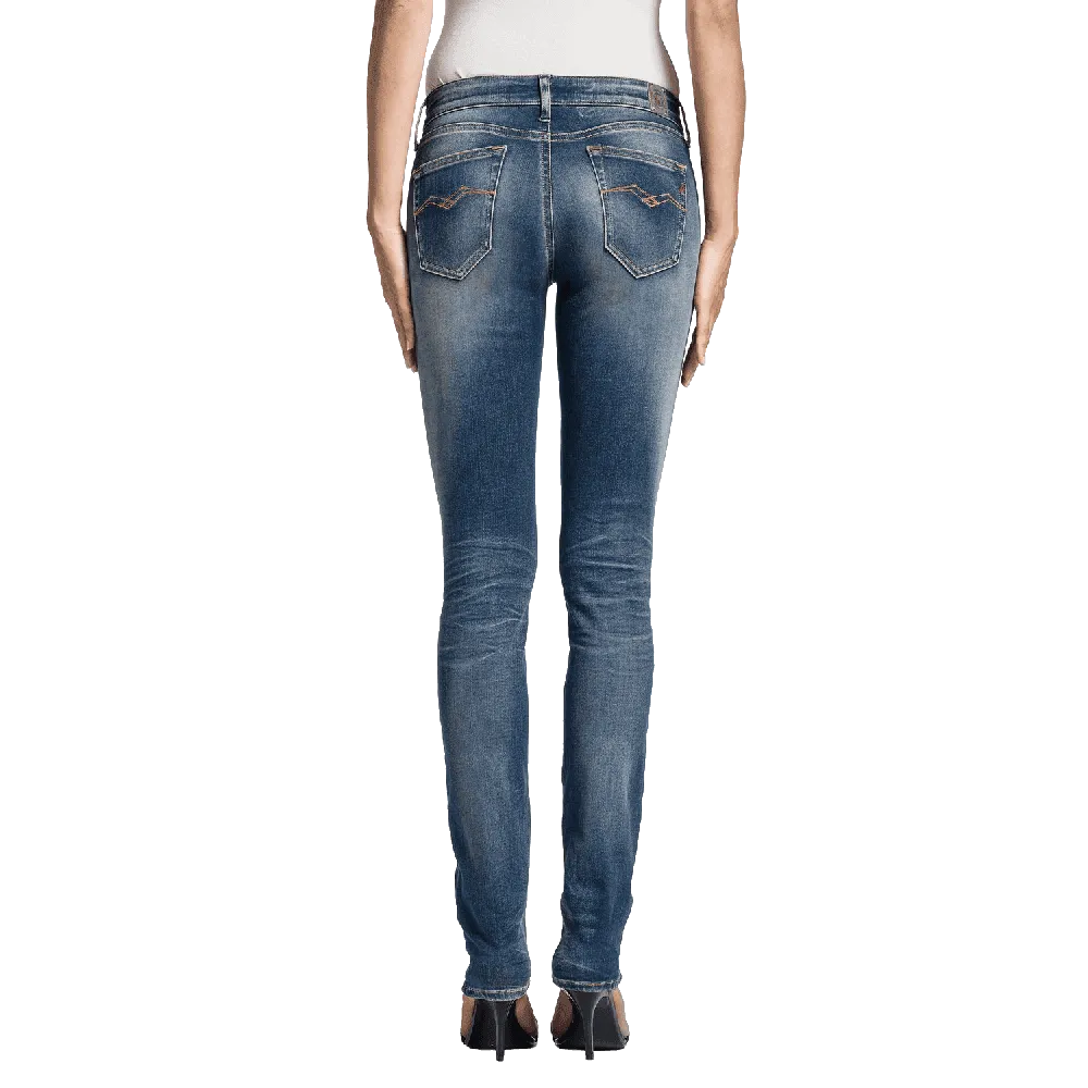 Replay Women's Vicki Straight Jeans, Blue (Blue Denim 9), W25 L30 (Manufacturer Size 25)