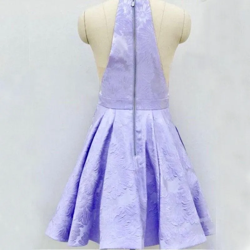Sleeveless Lace Short Cocktail Dresses Homecoming Dresses