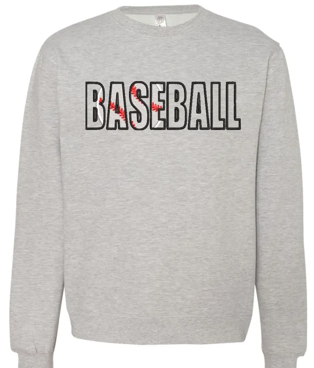 Softball/Baseball Embroidered Sweaters