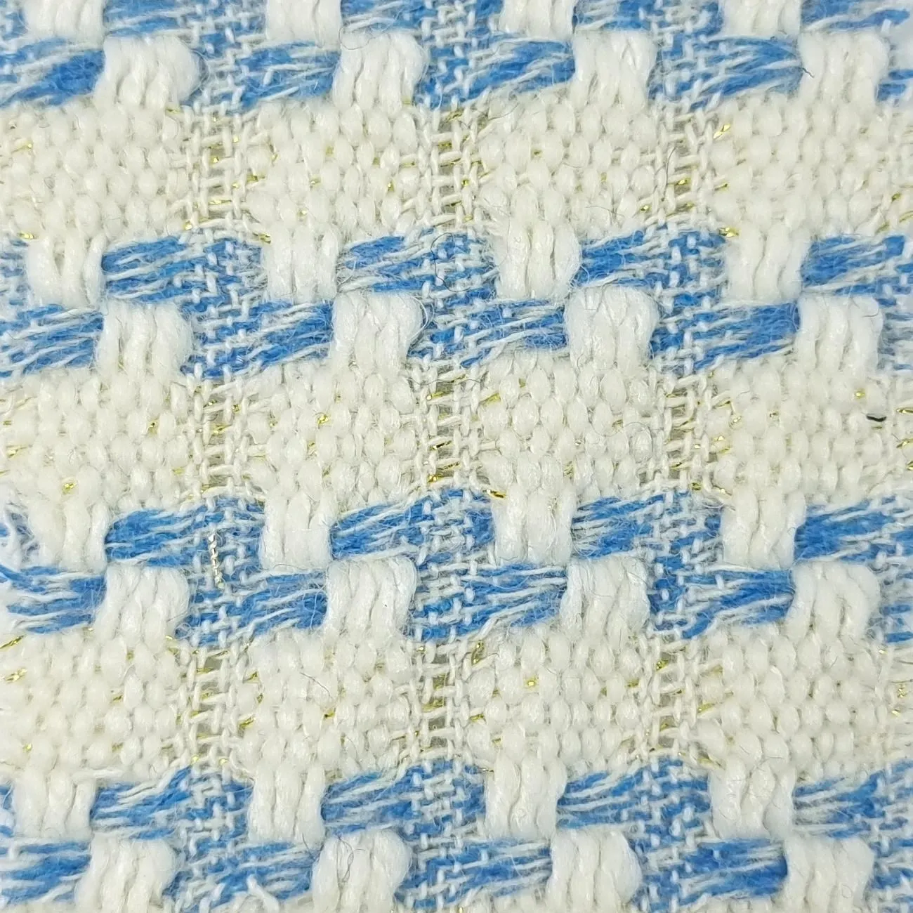Stripe Jacquard Polyester Wool Woven Fabric - FAB1501