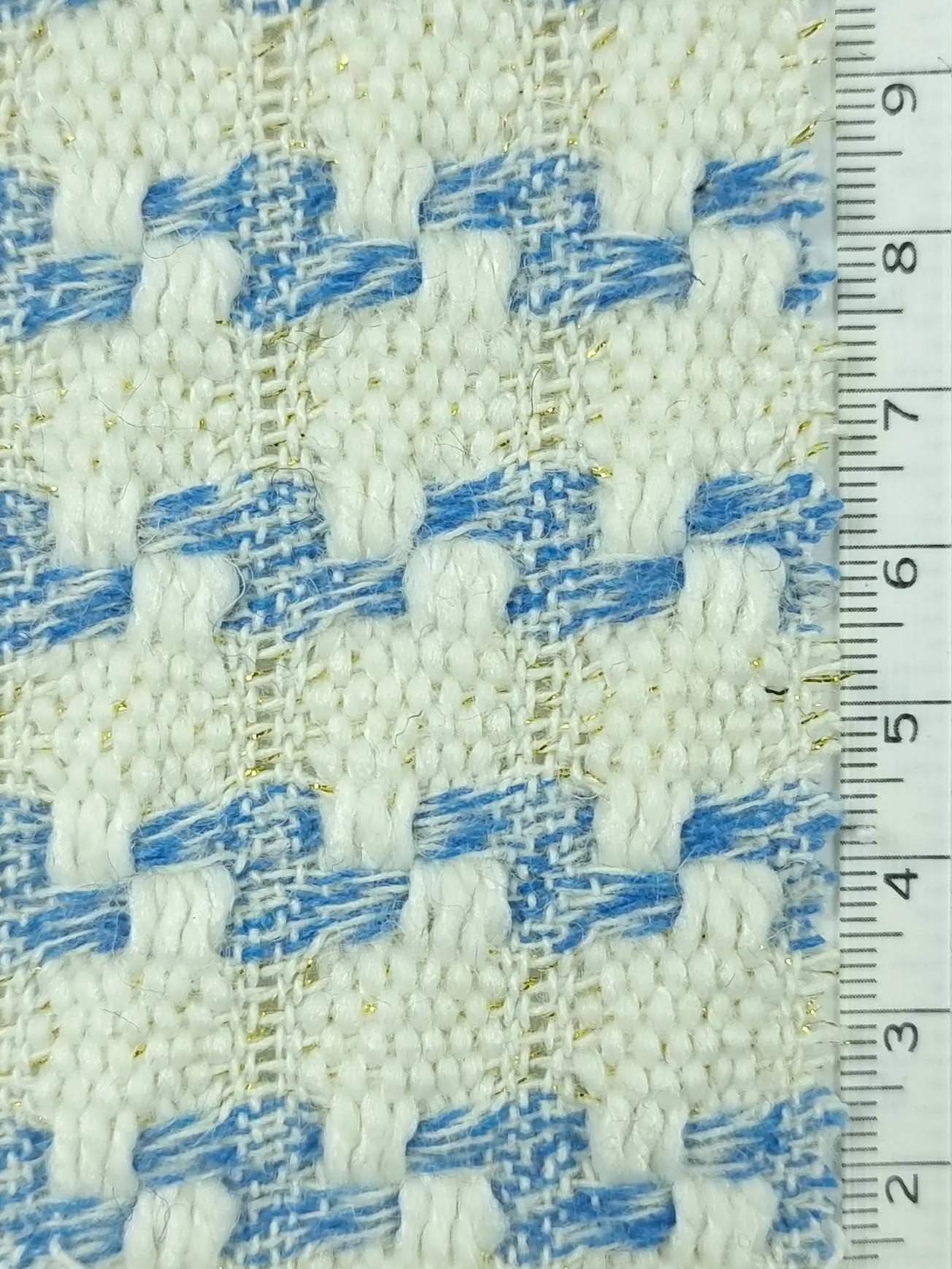 Stripe Jacquard Polyester Wool Woven Fabric - FAB1501
