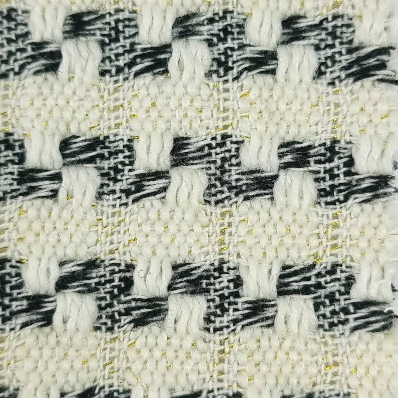 Stripe Jacquard Polyester Wool Woven Fabric - FAB1501