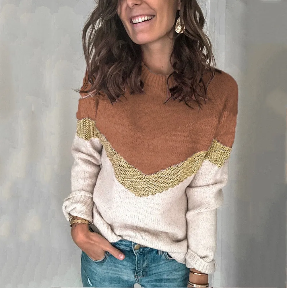 Stylish Loose Women's Pullover Sweater