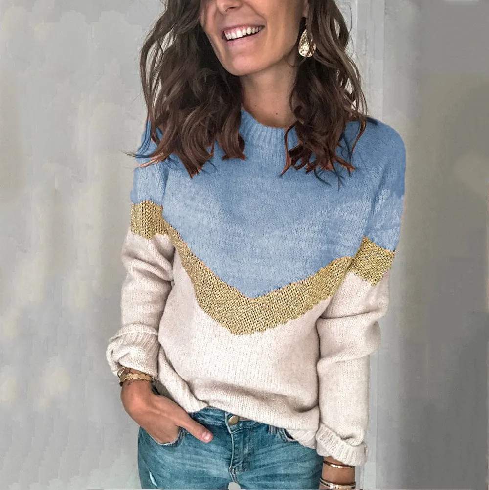Stylish Loose Women's Pullover Sweater
