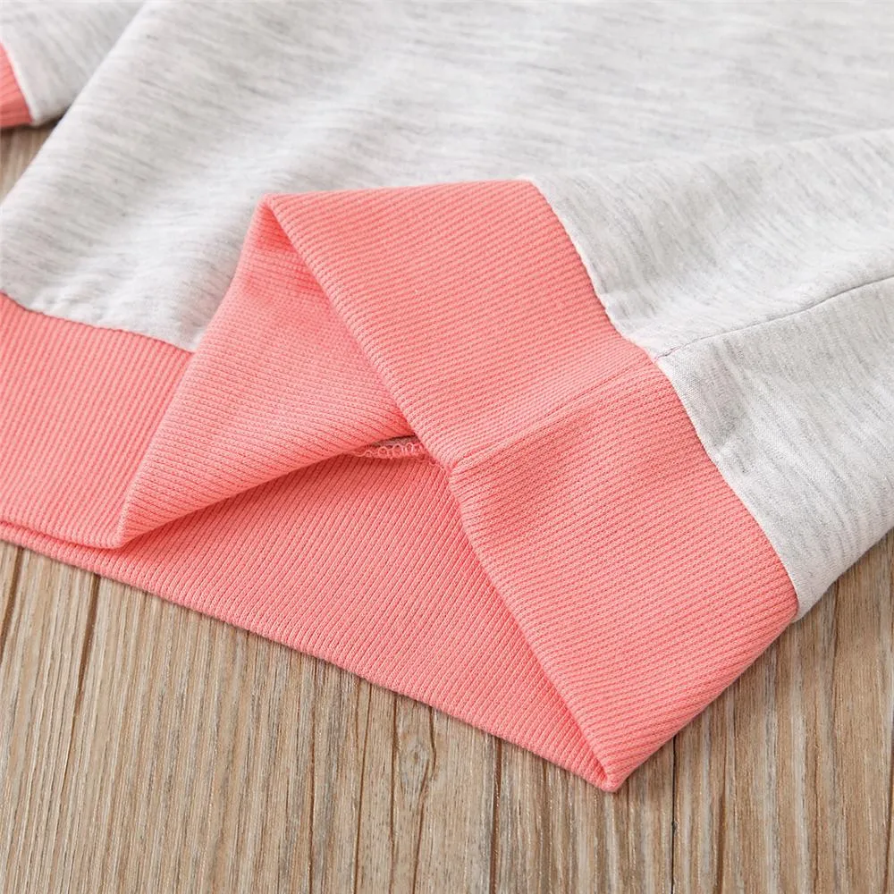 Unisex Casual Long Sleeve Top & Pants Girls Wholesale Childrens Clothing